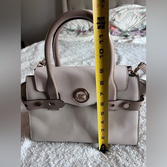 Michael Kors Beige Leather Handbag - Picture 8 of 8